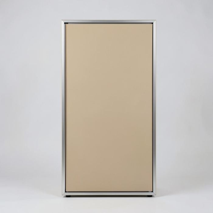 Cashmere solid sliding wardrobe door colour sample